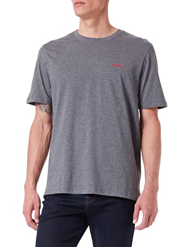 HUGO T-shirt męski, Medium Grey38., M
