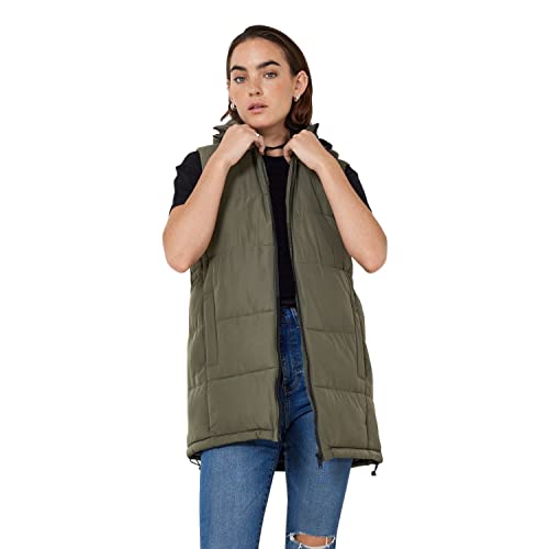 Noisy may Kamizelka damska NMAURORA, Dusty Olive, S