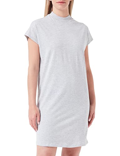 VERO MODA Women's VMGLENN SS Turtle Short minisukienka, jasnoszary melanż, XS