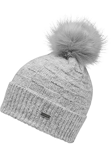 CHILLOUTS Damska czapka Samantha Hat Beanie, jasnoszary, jeden rozmiar