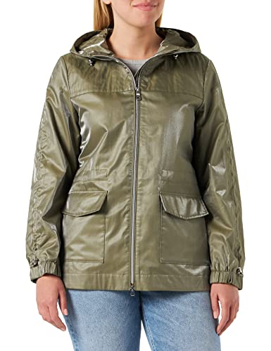 Geox Damska kurtka Roose w stylu wojskowym, oliwkowa, 42, Military Olive, 42