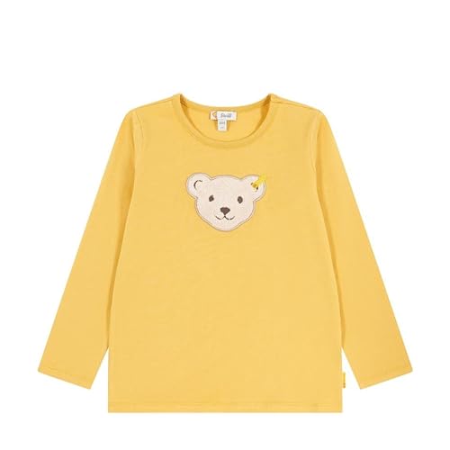 Steiff Bluza dziecięca unisex z długim rękawem, brunatnożółty, 110