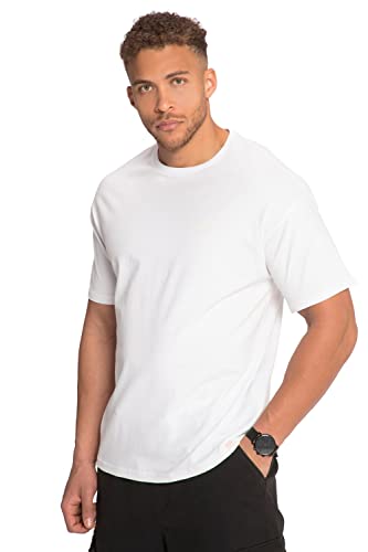 STHUGE Męski t-shirt oversize Basic, śnieżnobiały, XL