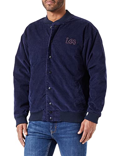 Lee Kurtka męska Varsity Denim Jacket, ciemny, M