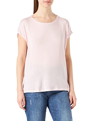 Vero Moda Vmava Plain Ss Top Ga Noos Koszulka Kobiety, Różowy parfait, XS