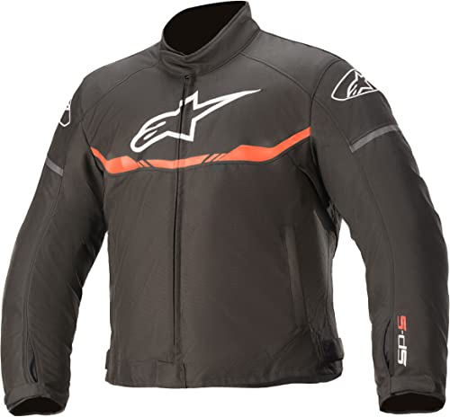 Alpinestars Youth T-Sp S Waterproof Jacket Black/Fluo Red