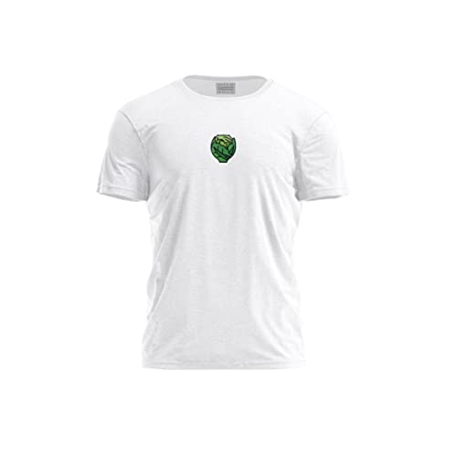 Bona Basics, Męski T-shirt z cyfrowym nadrukiem,% 100 bawełna, biały, na co dzień, męski top, rozmiar: L, biały, L