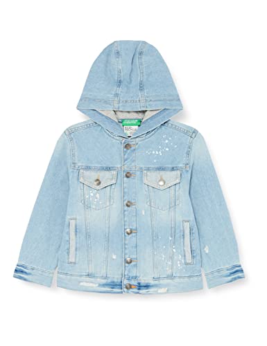 United Colors of Benetton Kurtka chłopięca, Blue Denim 901, 3XL