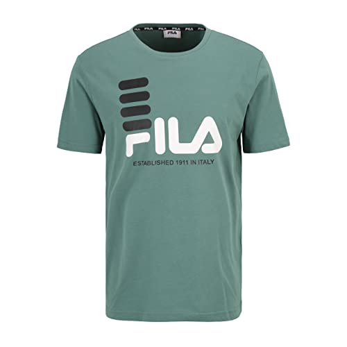 FILA Męski t-shirt BIPPEN Blue Spruce, L, Blue Spruce, L