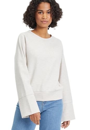 Tamaris Damskie spodnie Crew Sweat, Tapioca Melange, S