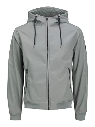 Bestseller A/S Męska kurtka JJEBASIC Softshell Hood NOOS, Sedona Sage, XXL, Sedona Sage