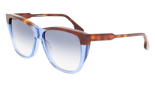 Victoria Beckham VB639S Okulary, 418 Hawana Niebieski, 57 Unisex-Dorosły, 418 Havana Blue, 57