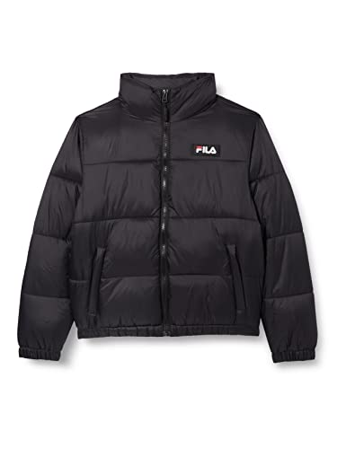 FILA Unisex dziecięca kurtka Stavanger Puff Jacket, czarna, 134/140
