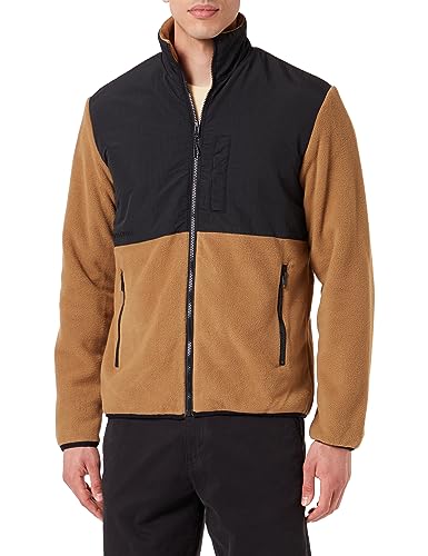 Bestseller A/S Męska kurtka polarowa JJEMARVIN NOOS kurtka, Otter, XXL, Otter