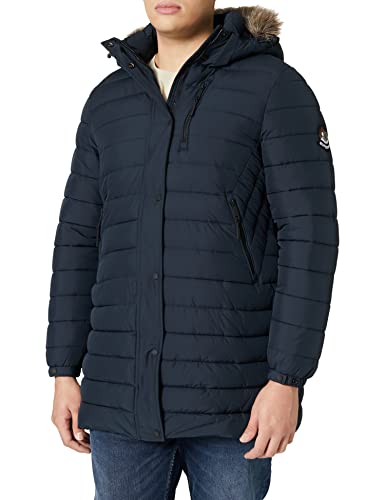 Superdry Damska kurtka Fuji, Zaćmienie granatowe, 32