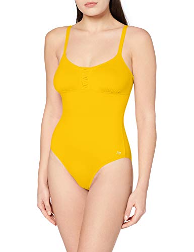 Jednoczęściowy kostium kąpielowy damski High Pressure, s?onecznik, 38