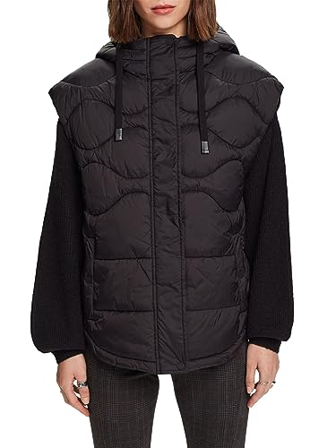 ESPRIT Kamizelka damska, 001/Black, M