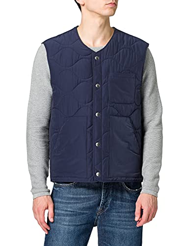 GANT Mężczyźni D2. pikowany Vest Maxi płaszcz