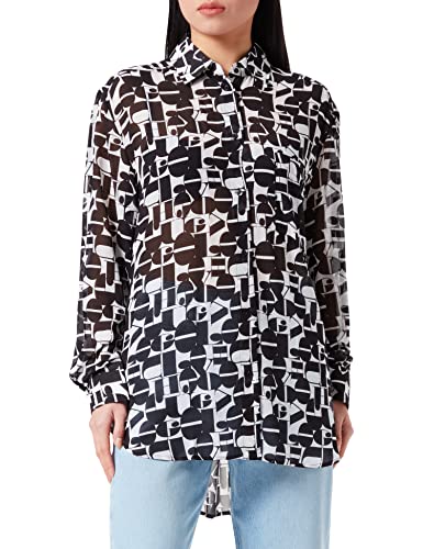 HUGO Bluza damska Elodina Blouse, Open Miscellaneous978, 36 (DE)