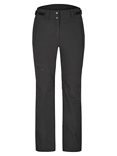 Ziener Damskie spodnie narciarskie Talina / spodnie śniegowe | oddychające, wodoszczelne, nie zawierają PFC, czarne, rozmiar 36