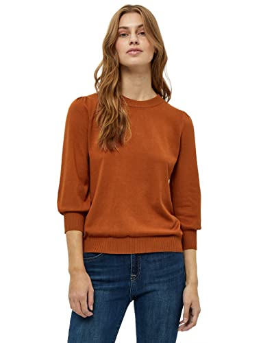 Minus Damska koszulka z dzianiny Mersin Mersin, piasek pustyni, S