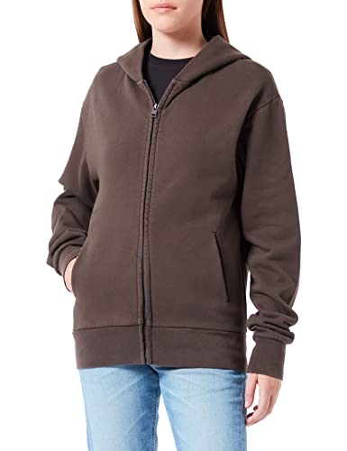 Replay Damska bluza z kapturem, 416 Dark Coffee, S