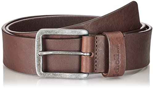 Schott NYC BELTLARRY Pasek, Brązowy, 90 Mężczyźni