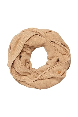 ESPRIT Modny szal damski, 235/karmel, jeden rozmiar