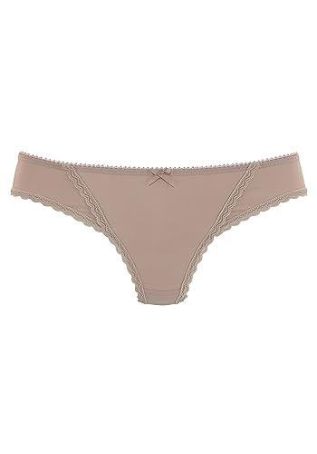 s.Oliver Damskie stringi nugatowe, Nougat, 40-42