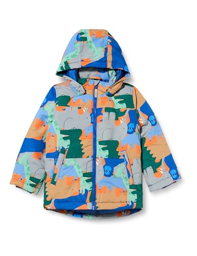 NAME IT Kurtka chłopięca NMMMAX Fantasy Jacke, Harvest Pumpkin, 98, Harvest Pumpkin, 98