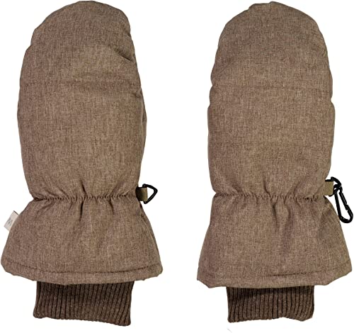 Wheat Rękawiczki dziecięce, uniseks, puffer Mittens Jazz, Soil Melange, XXL / 10-12 lat, Melanż naziemny, XXL / 10-12y