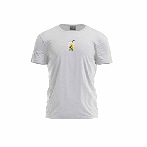 Bona Basics T-shirt męski, szary, XL