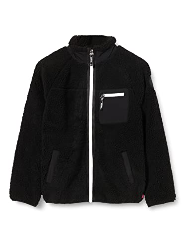 Levi's Kids Kurtka chłopięca Lvb Sherpa, Czarny, 4 Lat
