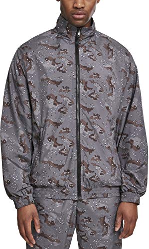 Urban Classics Męska kurtka sportowa Camo Track, Wielokolorowa (Dark Desert Camo 02271), L