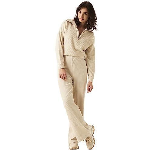Garcia Damskie spodnie Non Denim, Soft Kit, M