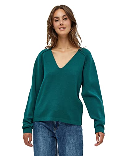 Desires Damski sweter Kaiona z dekoltem w serek, Atlantic Deep, L