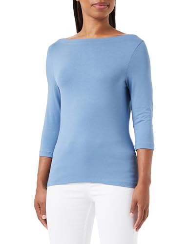 VERO MODA Damska koszulka z długim rękawem, coronet blue, S
