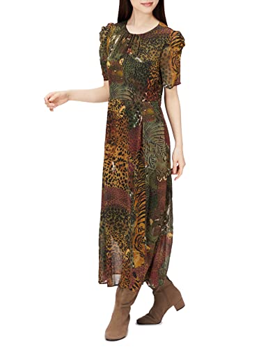 Desigual Sukienka damska Vest_Salomon Casual, zielony, L