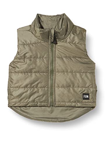 Pinokio Vest with Band, Pockets and Long Back Kamizelka Dzieci Niemowlęta, OLIVE FUN TIME, 98