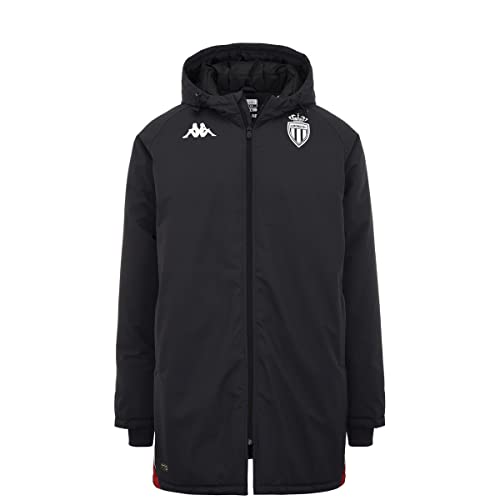 Kappa Unisex Arminzip Pro 6 Monaco płaszcz, szary/czerwony, XXXL