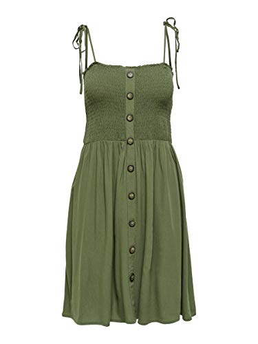 ONLY Damska sukienka ONLANNIKA S/L Smock Dress WVN NOOS, Kalamata, 32, Kalamata, 32