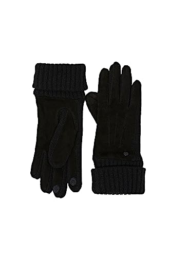 ESPRIT Damskie rękawiczki na specjalne okazje, 001/Black, S