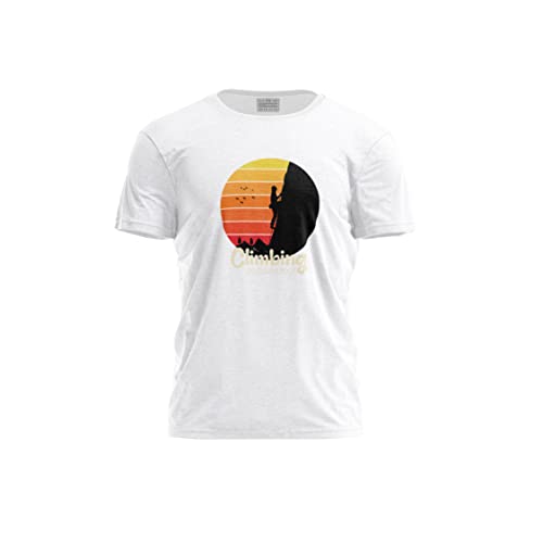 Green Fish, Męski T-shirt z cyfrowym nadrukiem,% 100 bawełna, biały, na co dzień, męskie topy, rozmiar: XL, biały, XL