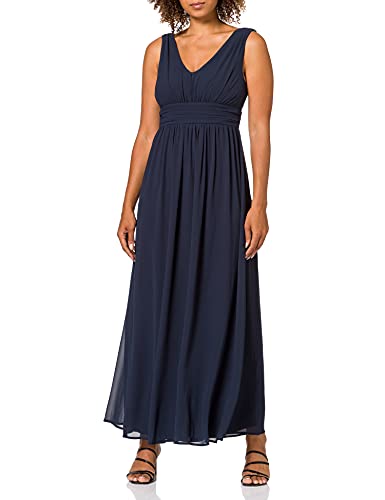 Vila Kobiety Vimilina Long Dress/Su - Noos Sukienka, Total Eclipse, 44