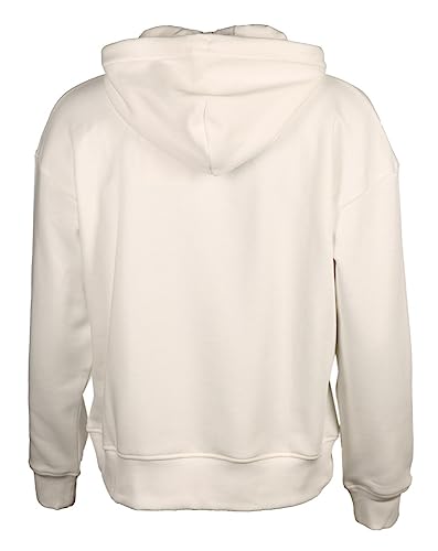 GANT Damska bluza z kapturem z logo Rel, Eggshell, 4XL