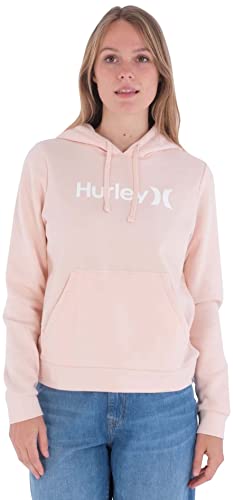 Hurley Damska bluza z kapturem OAO Seasonal, Rączka koralowa, M