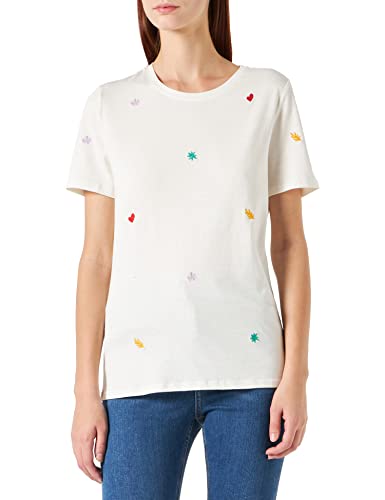 NAF Damska koszulka Otulum, Ecru, XS