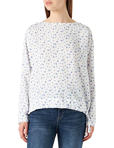 LTB Jeans Dziecięca bluzka Nozofo, White Blue Flowers Print 12809, XL