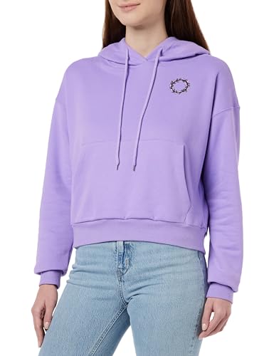 blonda Damska bluza z kapturem 12620049-BL01, jasnofioletowa, M, jasnoliliowy, M