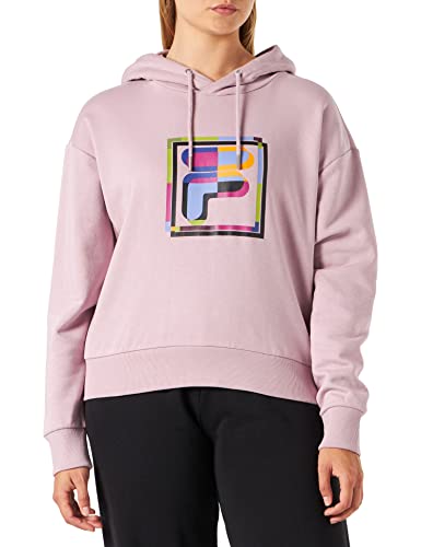 FILA Bluza damska BRISSAGO Cropped Hoody z kapturem, Mauve Shadows, XS